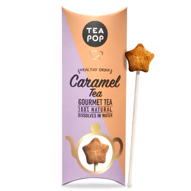 Hovedbilde Crispy Caramel Tea On-A-Stick / Tea Pop