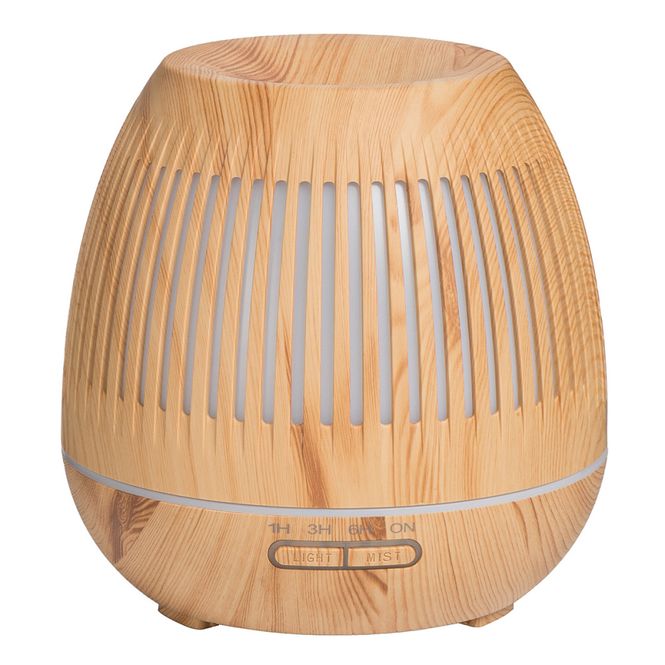 Hovedbilde Aroma diffuser med lys, 400ml - Natur / BeeOrganic