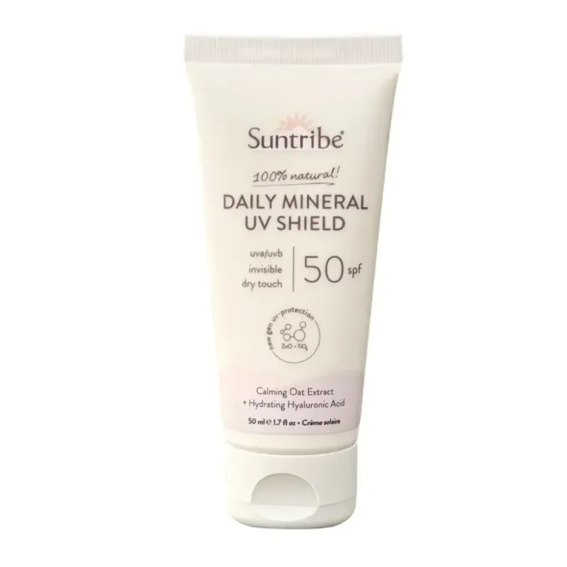 Daily Mineral UV Shield Spf 50 -lnvisible 50ml / Suntribe 