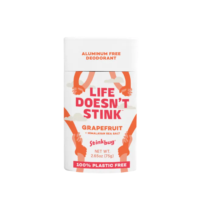 Hovedbilde Plastfri deodorantstift, Grapefruit + Himalayan Sea Salt 75g / Stinkbug