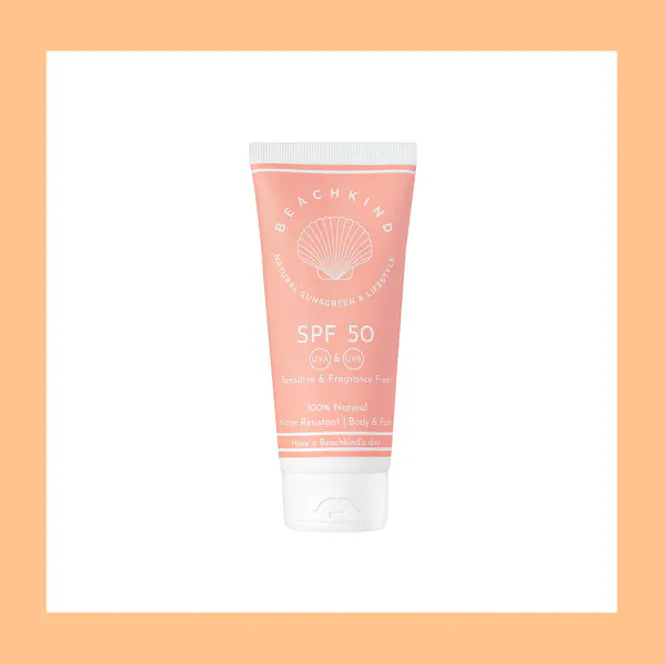 Hovedbilde Natural Sunscreen Spf 50 Sensitive 100ml / Beachkind 