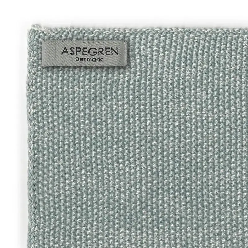 2pk kjøkkenklut i økologisk bomull, Seagreen / Aspegren Denmark