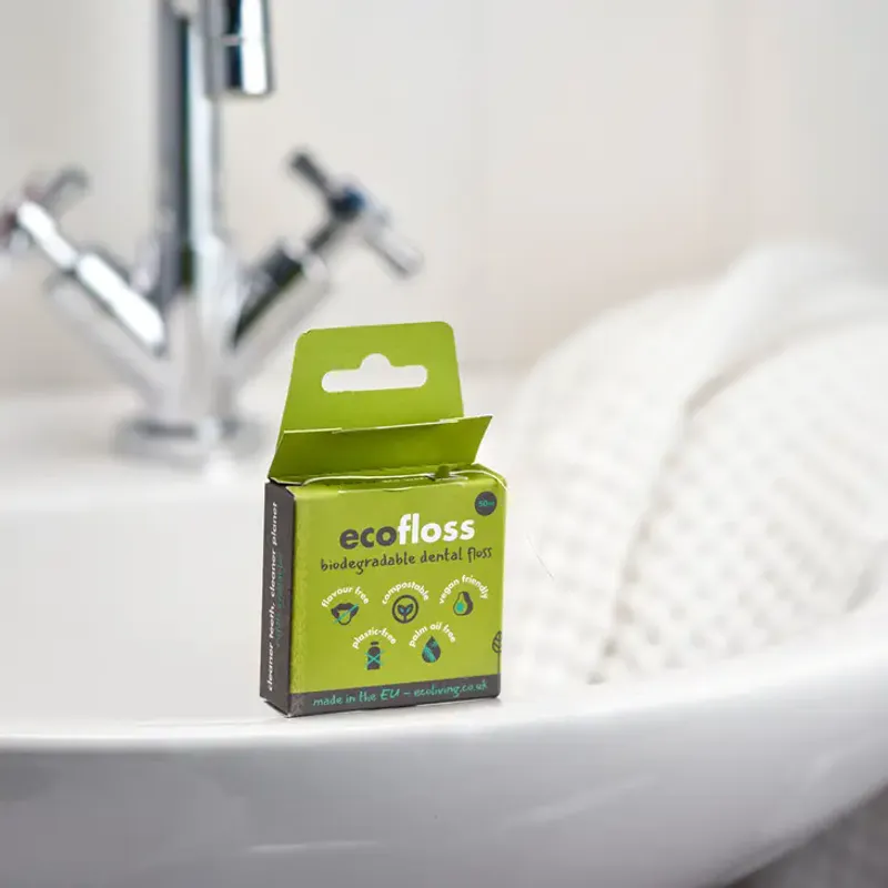 Plastfri tanntråd 50m / ecoLiving