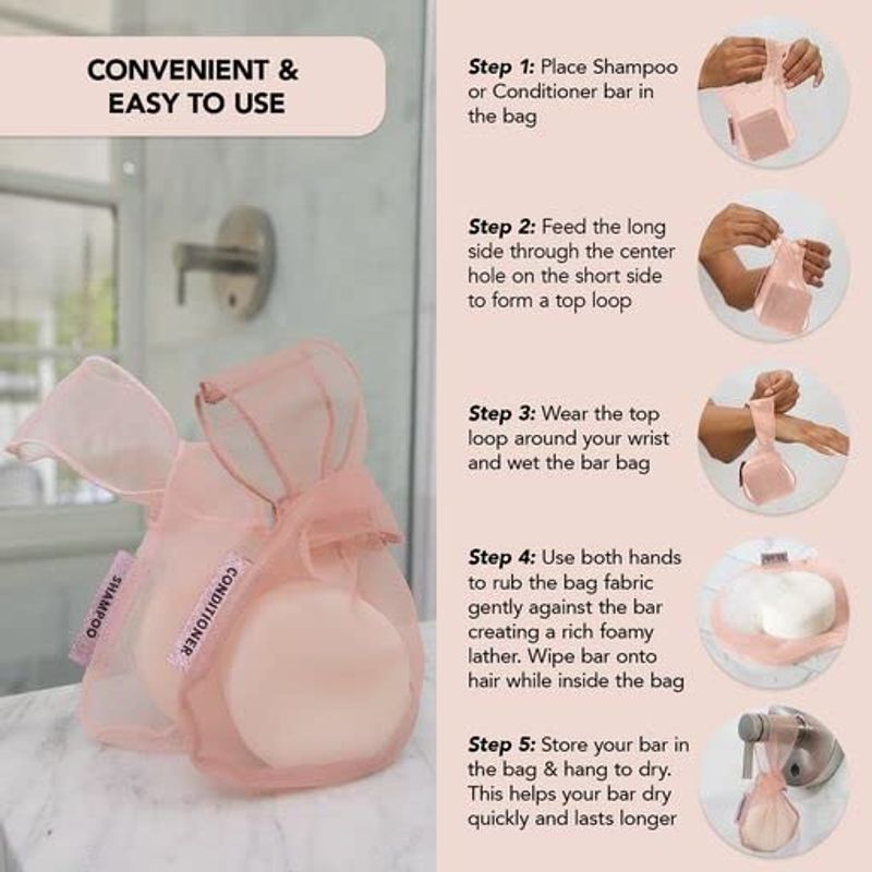 Beauty Bar Bag - Conditioner, Terracotta / Kitsch