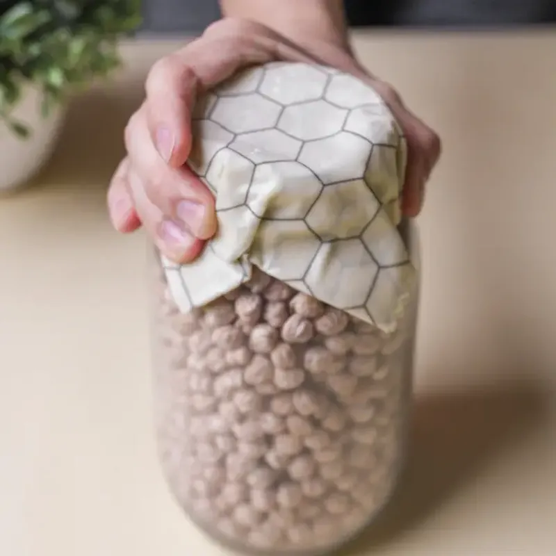 3 pc Beeswax Food Wraps Beeginner, Cats / SuperBee