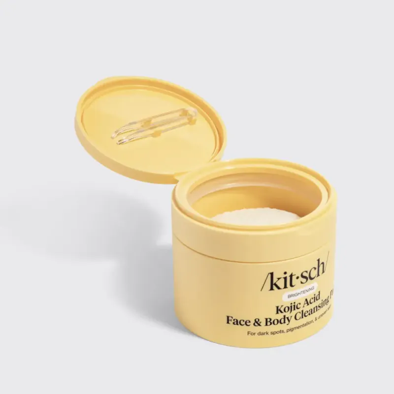 Kojic Acid Face & Body Cleansing Pads, 50stk / Kitsch