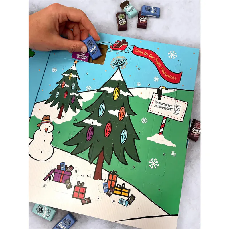 Coco Mylk Advent Calendar 125g / Ombar