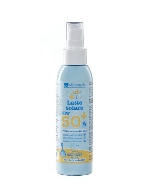 Hovedbilde Sun Milk SPF 50+ - High Protection 125 ml / La saponaria