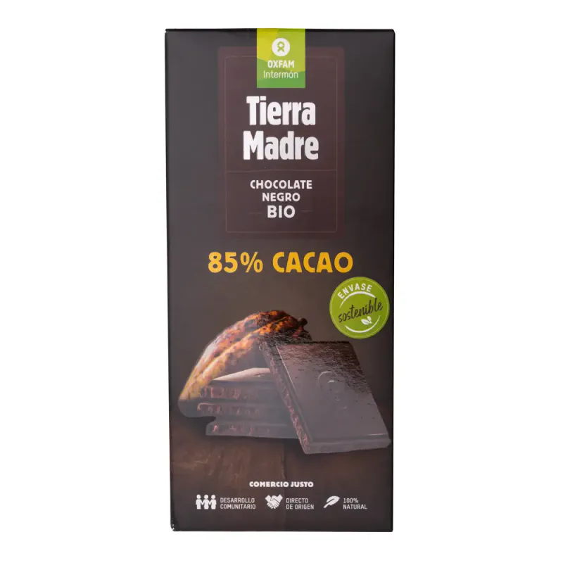 85% Organic Dark Chocolate 100g / Tierra Madre