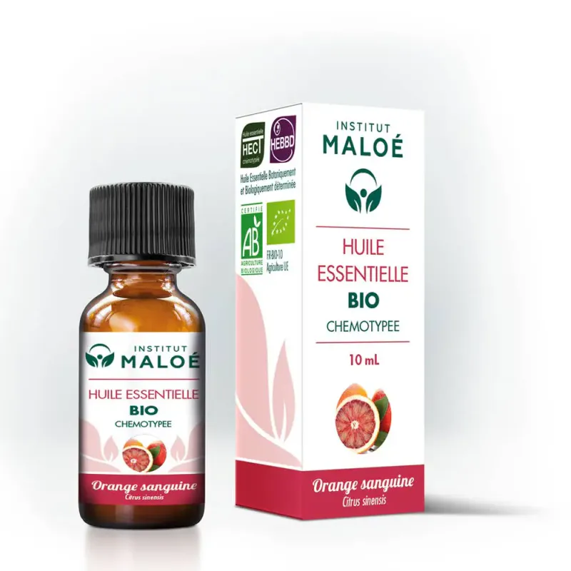 Blodappelsin eterisk olje 10 ml, økologisk - Institut Maloe