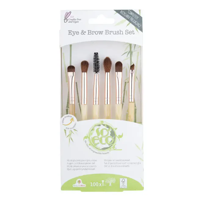 Hovedbilde  Eye & Brow Brush Set / So Eco