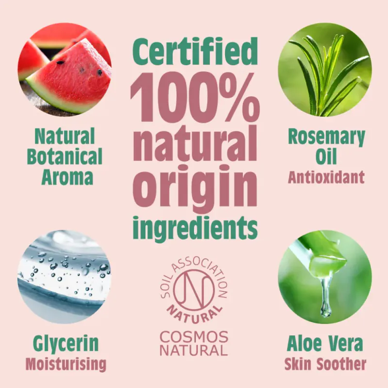 Melon & Cucumber - Natural Deodorant Spray 100ml / Salt of the Earth 