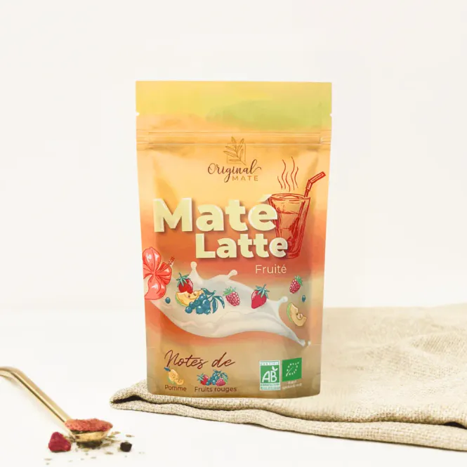 Hovedbilde Organic Fruity Mate Latte - 80g / Original Mate