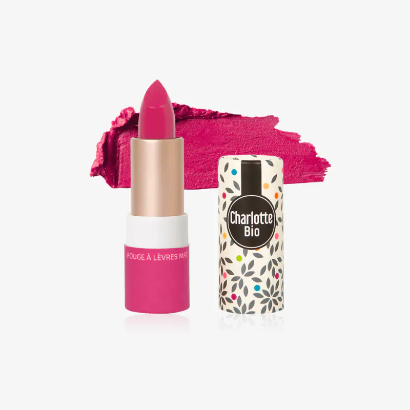 Økologisk matt leppestift - 11 Pink Girly  3.5g / Charlotte 