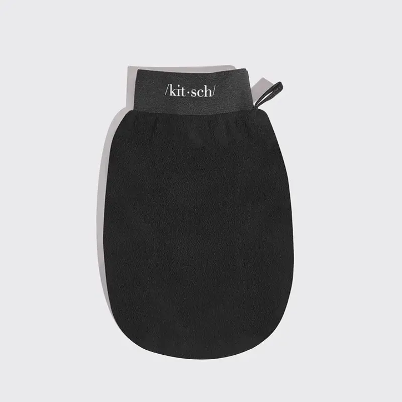 Exfoliating Gloves Set - Black & Terracotta / Kitsch