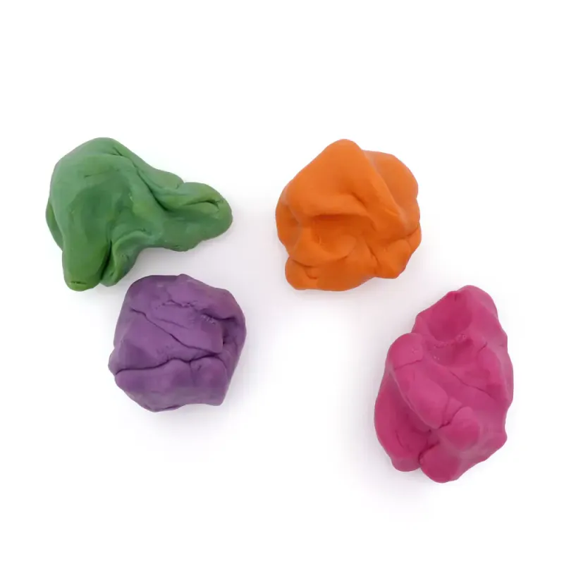 Naturlig modellkitt 4 x 120g - Dovendyret Loli! / neogrün