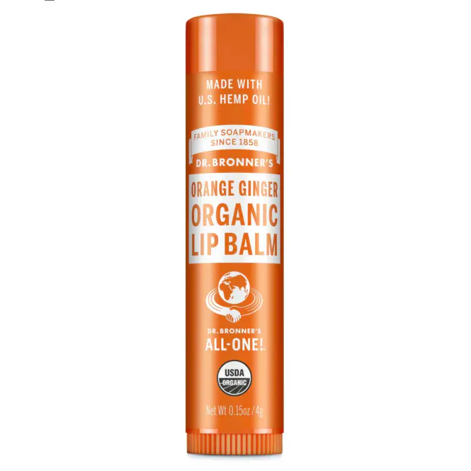 Hovedbilde Orange-Ginger Lip Balm 4g / Dr Bronner´s