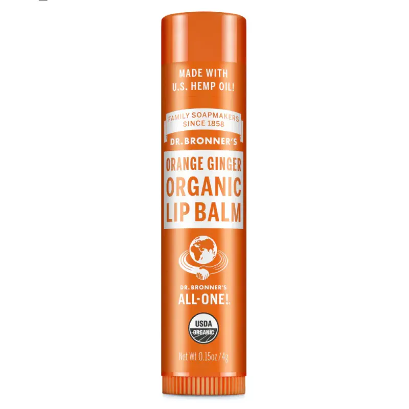 Orange-Ginger Lip Balm 4g / Dr Bronner´s