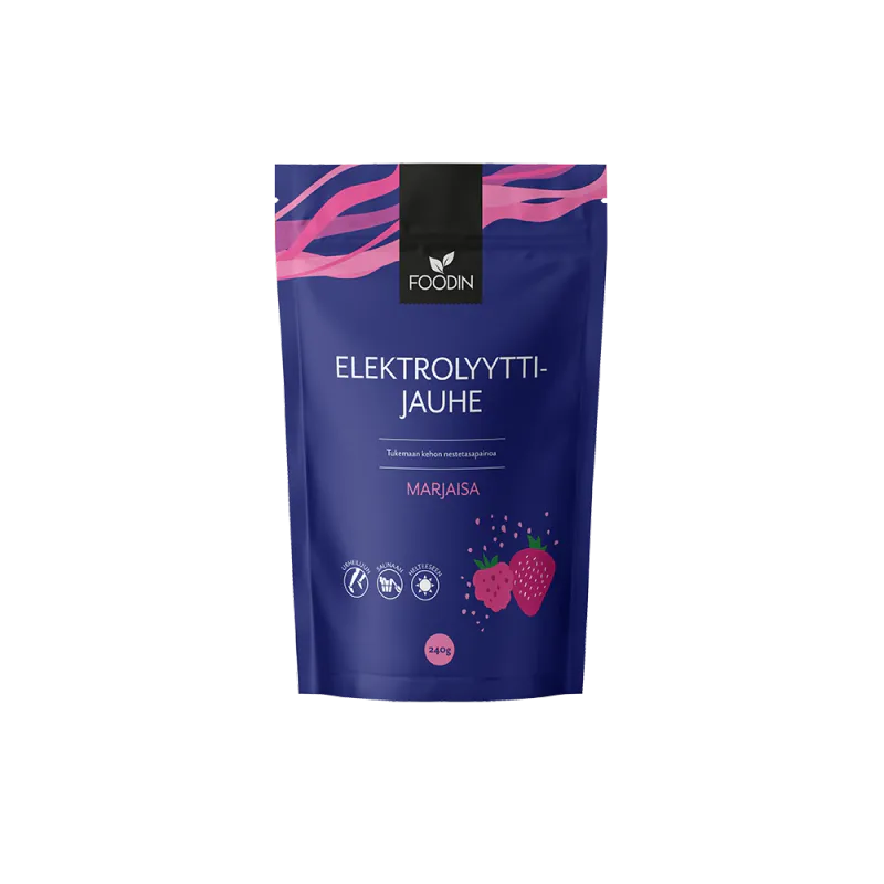 240g Electrolyte Powder Berry / FOODIN