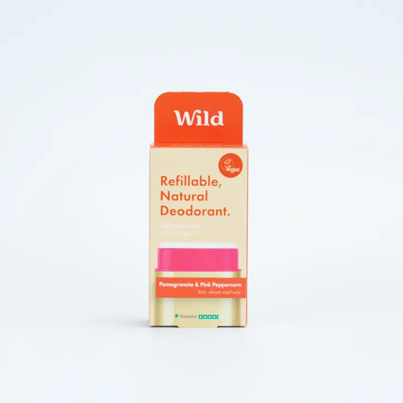 Deodorant med etui, Pomegranate & Pink Peppercorn / Wild