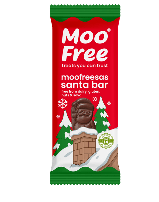 Hovedbilde Choccy Santa - nissesjokolade 30g / Moo Free