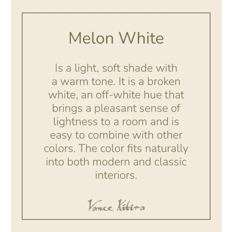 2stk Timber® Candles kronelys Melon White, 2.3 x 31 cm / Vance Kitira