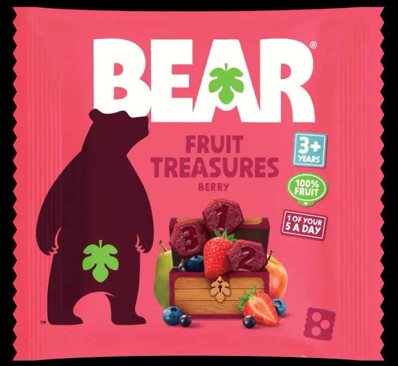 Berry Fruit Treasures 5 x 20g / BEAR