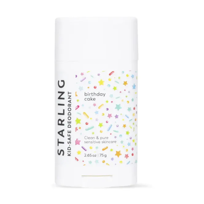 Hovedbilde  Birthday Cake - aluminiumfri deodorant til barn og ungdom 75g / Starling Skincare
