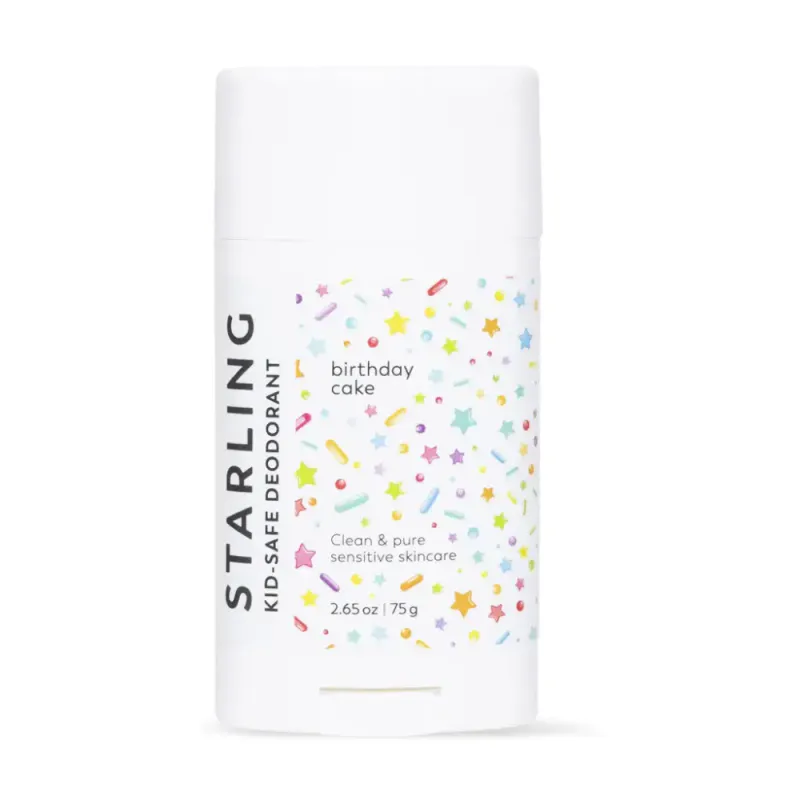  Birthday Cake - aluminiumfri deodorant til barn og ungdom 75g / Starling Skincare