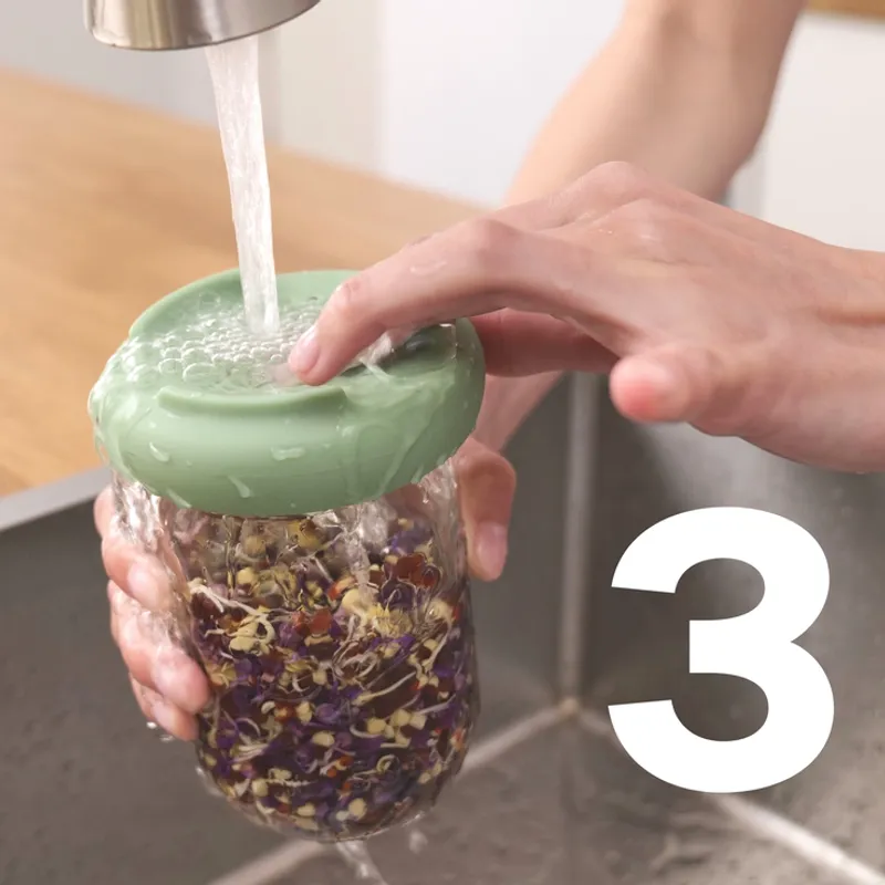 Sprout Huggers® Spirelokk, Sage Green / Food Huggers