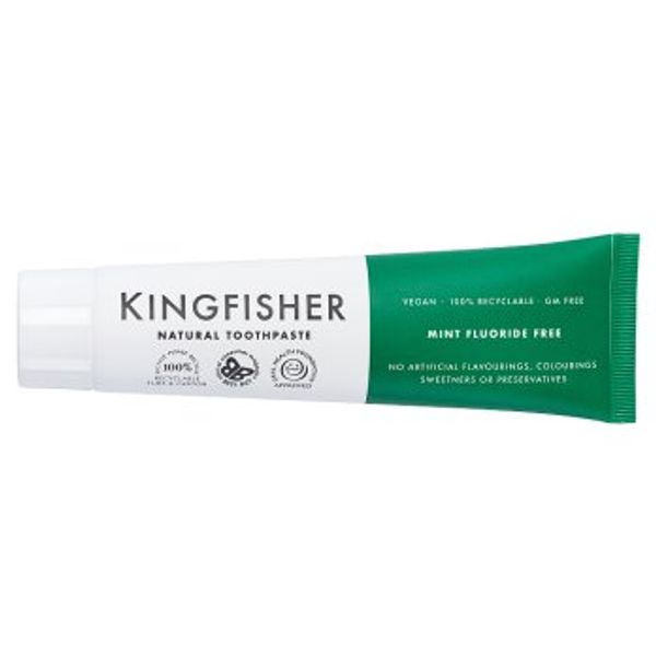 Hovedbilde Natural Toothpaste Mint - Fluoride Free 100ml / Kingfisher 