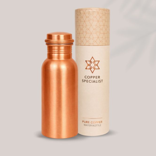 Hovedbilde Drikkeflaske i kobber - 500ml / Ayurveda Specialist B.V
