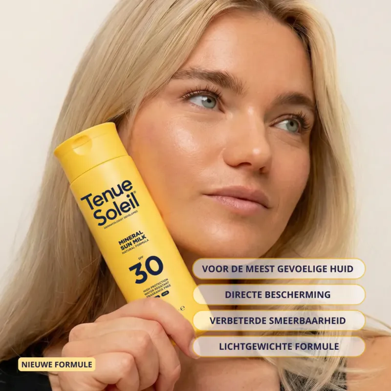 SPF30 Mineral Sun Milk 125ml / Tenue Soleil®