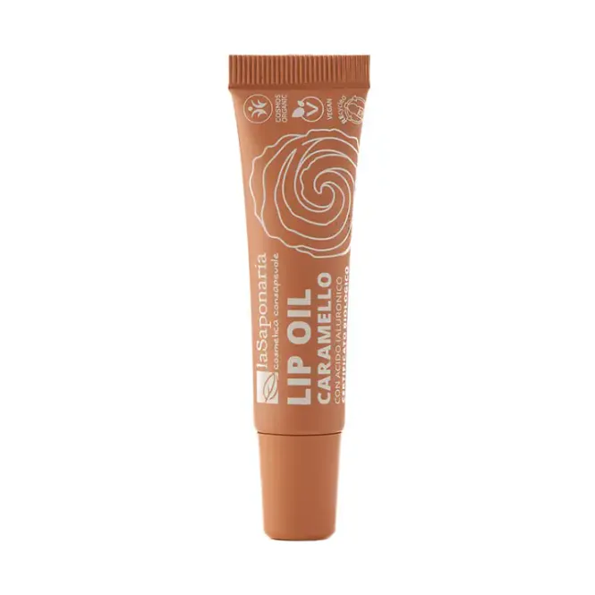 Hovedbilde Organic Caramel Lip Oil - 12ml / La Saponaria