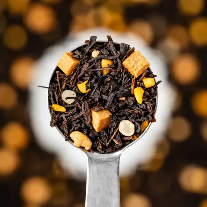 Salted Butter Caramel - økologisk sort te i løsvekt 100g / Tea Heritage