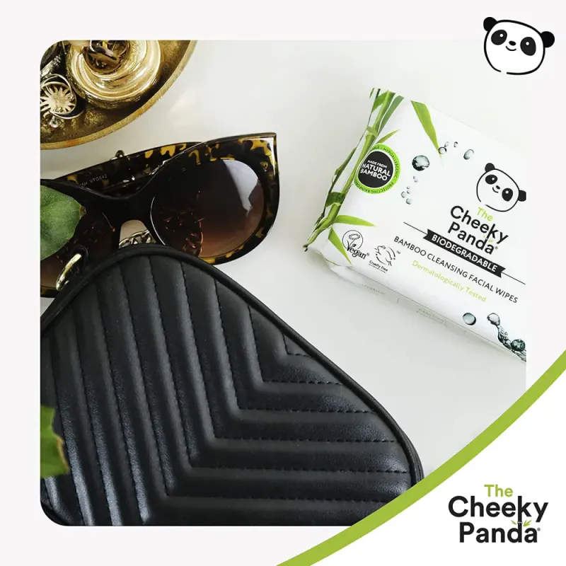 Våtservietter til ansikt, duftfri 25 stk / The Cheeky Panda