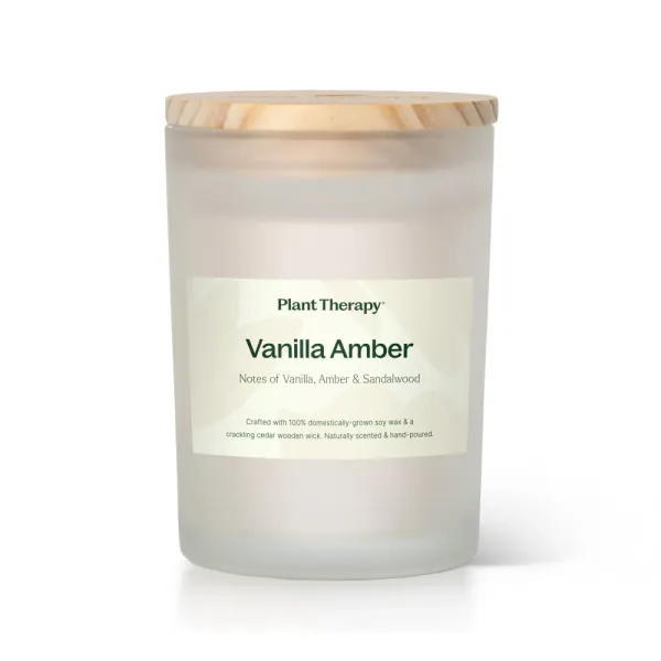 Hovedbilde Vanilla Amber - naturlig duftlys / Plant Therapy