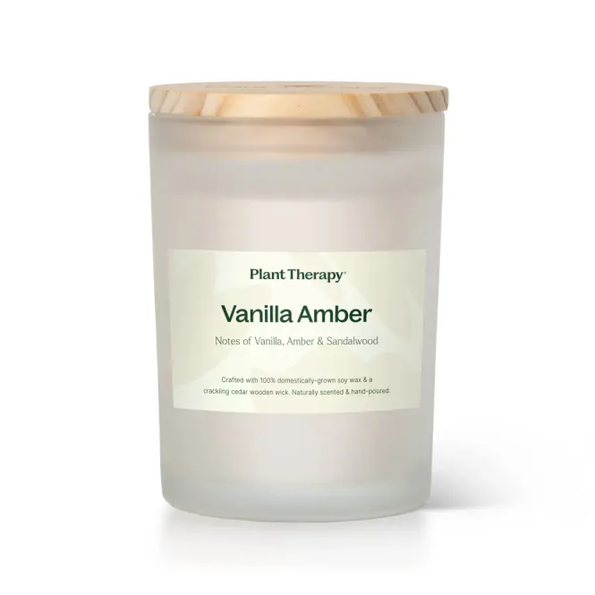 Hovedbilde Vanilla Amber - naturlig duftlys / Plant Therapy