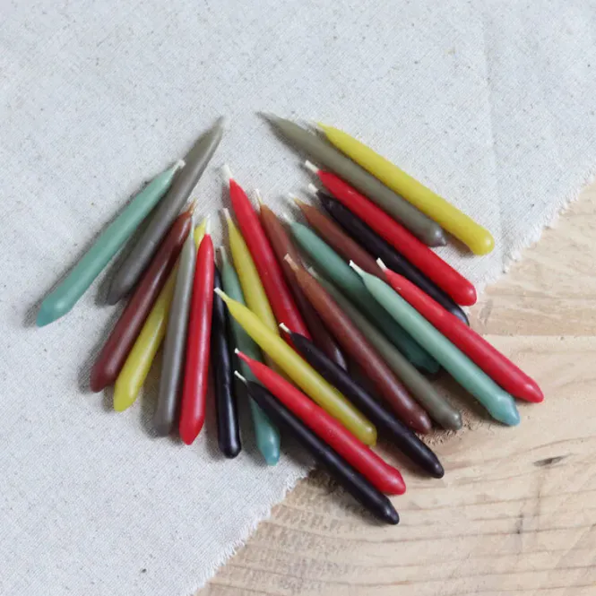 Hovedbilde 20 stk refill bivokslys, farge  / Five Bees Yard