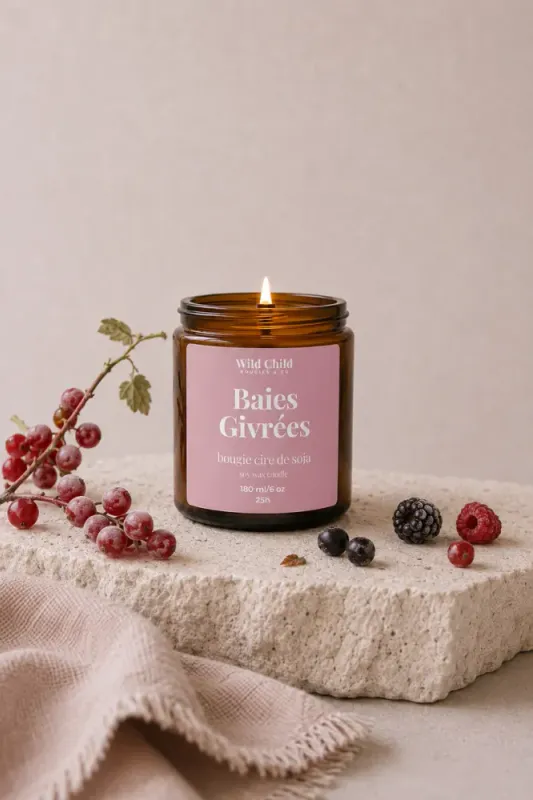 Frosted Berries Duftlys 25t, WILD CHILD