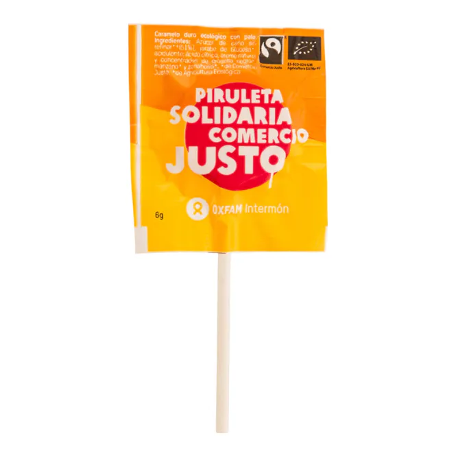 Hovedbilde Slikkepinne med kirsebærsmak - økologisk & fair trade / Tierra Madre