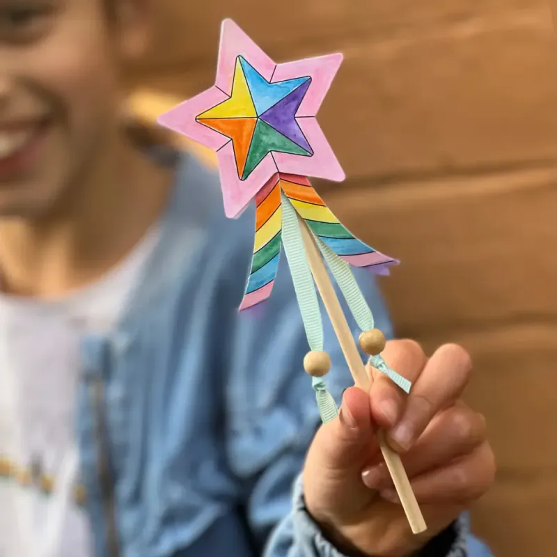 Magic Wand - lag din egen tryllestav / Cotton Twist