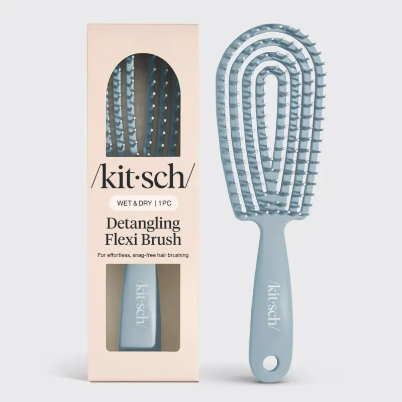 Detangling FLEXI Brush, Hazel Blue / Kitsch