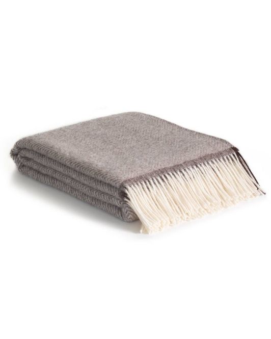 Hovedbilde Ullpledd Denver beige 140x200 cm, MoST