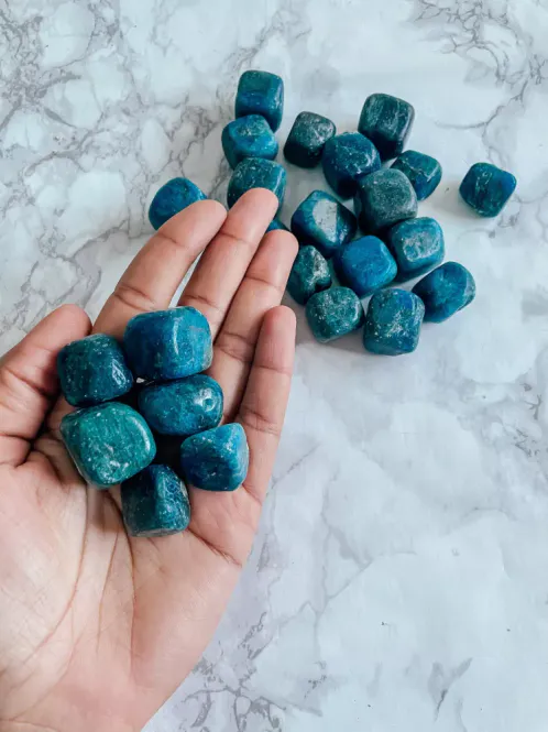 Hovedbilde Blå Apatitt / Peach and Pixie