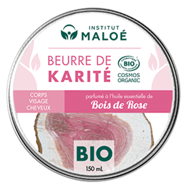 Hovedbilde Organic Shea Butter Rosewood 150 ml - Institut Maloe