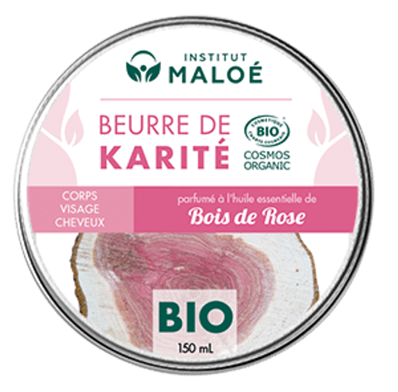 Organic Shea Butter Rosewood 150 ml - Institut Maloe