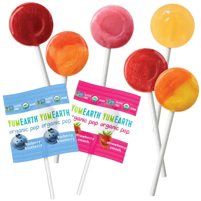 Hovedbilde Organic Fruit Pops - assortert / YumEarth