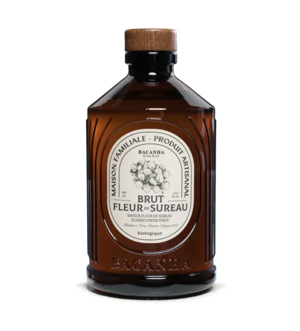 Hovedbilde Raw Edelflower Syrup, Organic 400ml / Bacanha
