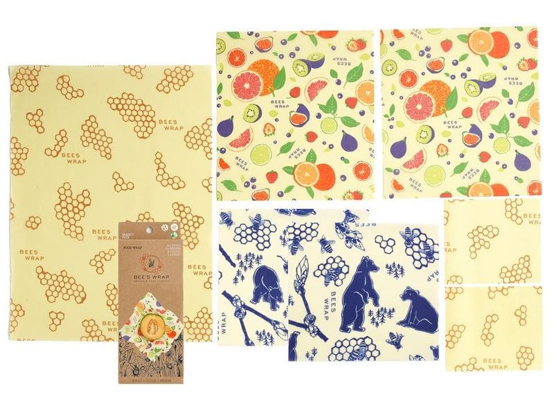 7 pk bivoksark Variety Value Pack - Honeycomb Remix / Bee´s Wrap